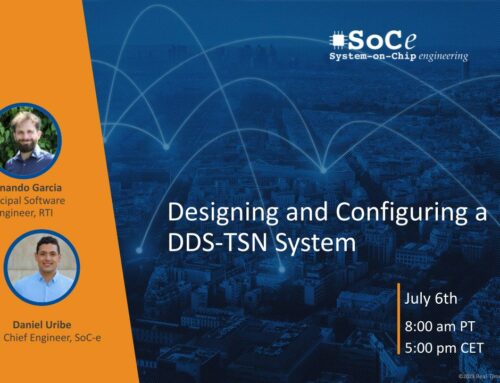 New webinar about DDS-TSN system