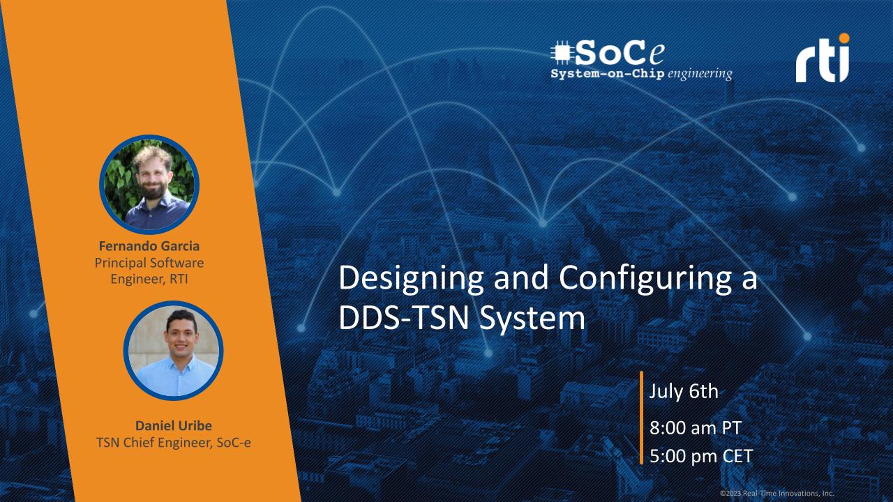 DDS-TSN System