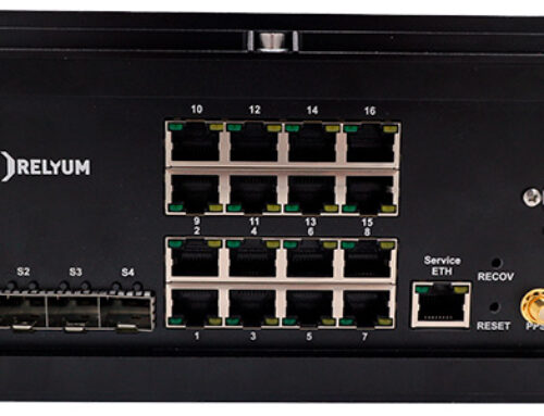 Imagine a 20-port TSN switch. RELYUM has it.