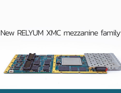New RELYUM XMC mezzanine family: Innovation and Cybersecurity for High Performance Networks